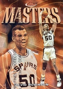 1997-98 Topps Finest Masters DAVID ROBINSON San Antonio Spurs - Bild 1 von 2