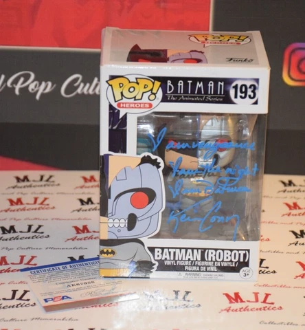 KEVIN CONROY SIGNED/AUTOGRAPHED BATMAN 193 FUNKO POP W/ PSA/DNA COA C Cover