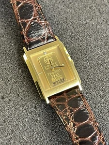 Vintage Wyler 1 Gram 999.9 Gold Gram Ingot Watch..TJ468 - Picture 1 of 5