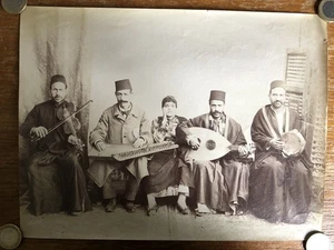 Egypte, G. Lekegian, photo fin XIXè tirage albuminé, Orchestre arabe - Picture 1 of 8