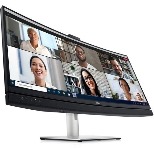 DELL C3422WE 34" Curved Video Conferencing Monitor WebCam IPS WQHD - Image 1 of 1