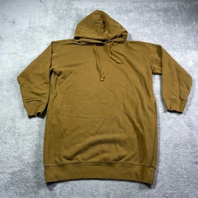 Uniqlo Sudadera con Capucha Pullover Para Hombre Mediana Marrón Cordón Cómoda Otoño Granero Foto 1 de 4
