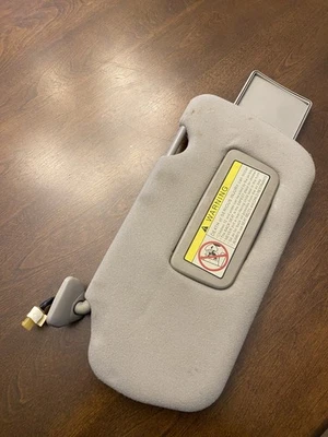 2000-2003 Nissan Maxima 2002-2004 Altima Driver Left Side Sun Visor Lighted Tan - Image 1 of 4