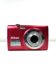 Nikon Coolpix S2500 4xzoom 12.0 Megapixel Digitalkamera - Reparaturbedürftig - Bild 1 von 9