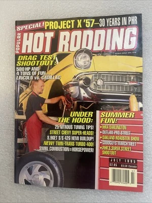 July 1995 Popular Hot Rodding Magazine DRAG RACING - Image 1 of 2