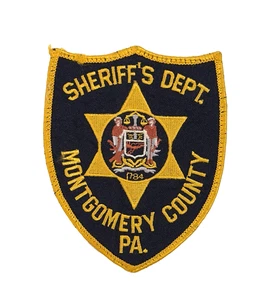 Montgomery County, Pennsylvania Sheriff's Department Patch - Picture 1 of 3