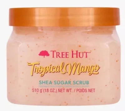 Tree Hut Tropical Mango Skin Exfoliating Shea Sugar Scrub / 18 Oz / NEW - Image 1 of 2