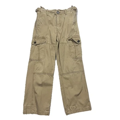 Gap Kids Boy’s Khaki Cargo Pants Size 8 Adjustable Waist - Image 1 of 4