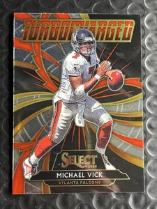 2020 Panini Select - Turbocharged Michael Vick #T7 Atlanta Falcons - Picture 1 of 2