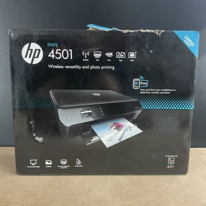 HP ENVY 4501 (4500 Series) All-in-One Wireless Inkjet Printer NEW SEALED - Picture 1 of 8