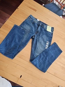 Jean slim fit bleu Levis 511 34 x 34 stretch 045114908 neuf avec étiquette - Photo 1/12