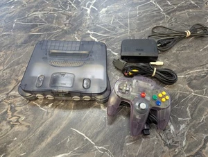 Consola Nintendo 64 Gris Humo N64 Funtastic Controlador OEM Modelo EE. UU. - Imagen 1 de 16