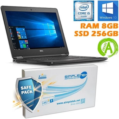 Dell Latitude E7270 I5 6300u 12,5" Ddr4 8gb SSD M.2 256gb HDMI Wi Renovado - Imagen 1 de 4