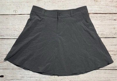 Pantalón corto Eddie Bauer Traverse Trail absorbente de humedad para mujer talla 6 gris Foto 1 de 4