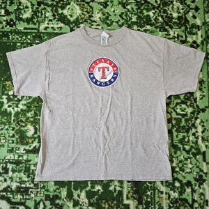 Y2K MLB Texas Rangers Shirt Size XL Mens Baseball League Jersey Style Logo Game - Picture 1 of 11