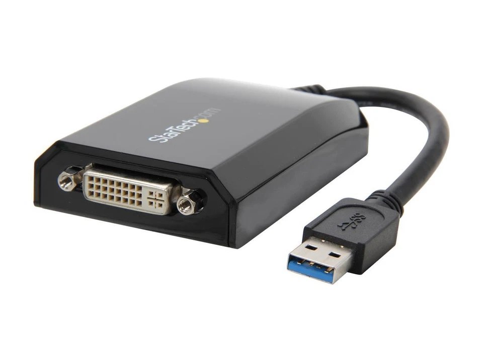 StarTech.com USB32DVIPRO USB 3.0 to DVI / VGA External Video Card Multi Monitor - Image 1 of 4