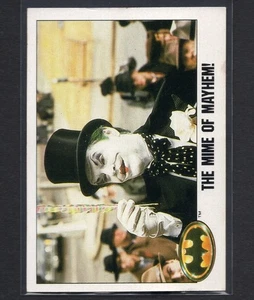 JACK NICHOLSON 1989 Topps BATMAN Movie Trading Card #55 PSA - Bild 1 von 2