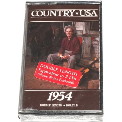 Country USA 1954 (Cassette Tape 1990) NEW SEALED - Image 1 of 4