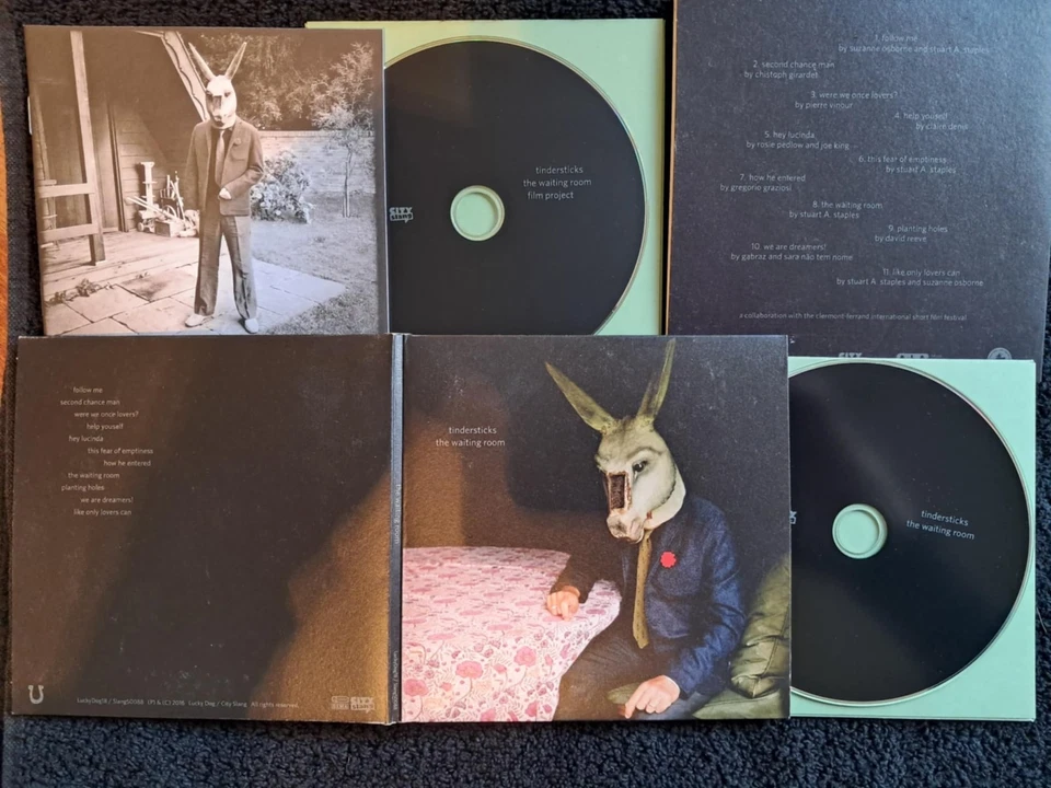 TINDERSTICKS The Waiting Room film project cd / DVD set 2016 City Slang - Bild 1 von 2