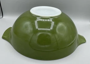 Vintage Pyrex Avocado Green Cinderella Mixing Nesting Bowl #444, 4 Quart, Verde - Picture 1 of 8