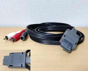 Cable S-Video SHVC-009 N64/Super SNES/GameCube Funcionado Nintendo Oficial Genuino - Imagen 1 de 6