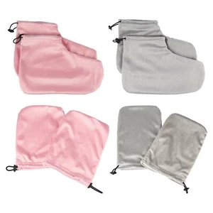 Paraffin Wax Mitts for Hand and Feet Heat Wax Mitten Cover Bags Foot SPA. - Picture 1 of 13