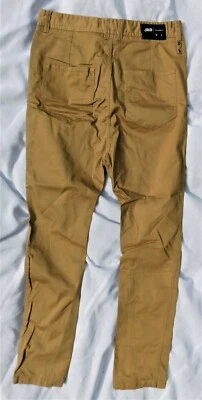 NUEVO/SIN ETIQUETAS PUBLICAR MINUTO JEANS CAQUI HOMBRE 30 CINTURA TIRO ALTO Foto 1 de 4