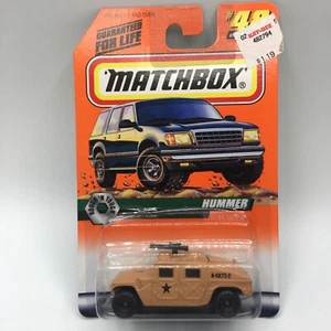 1998 Matchbox Hummer Rough ‘N Tough New Sealed - Bild 1 von 3