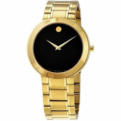 Movado Stiri 40mm Watch Wristwatch Sapphire Analog Dial 0607279