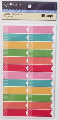 Recollections Planner Stickers FLAG Labels, 96 pcs - Image 1 of 2