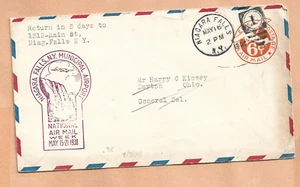 Primer Vuelo Niagara Cataratas Ny May 16,1938 Nacional Correo Aéreo Semana - Imagen 1 de 1