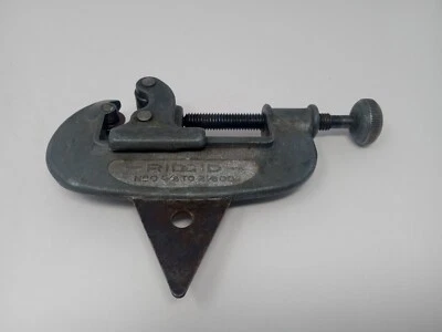 Vintage Ridgid No.0 Pipe Tubing Cutter 5/8" - 2 1/8" USA - Image 1 of 4