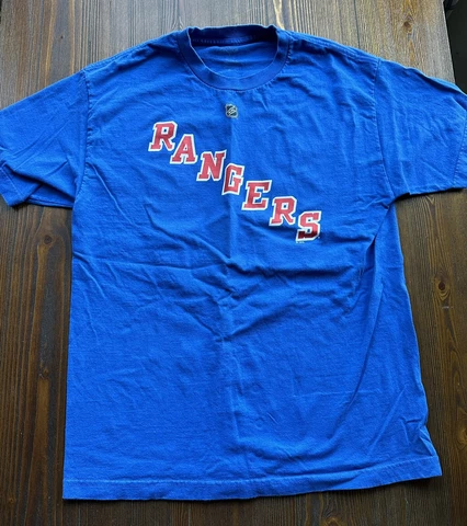 Reebok NHL Lundqvist Rangers Shirt! (Mens Large) Cover