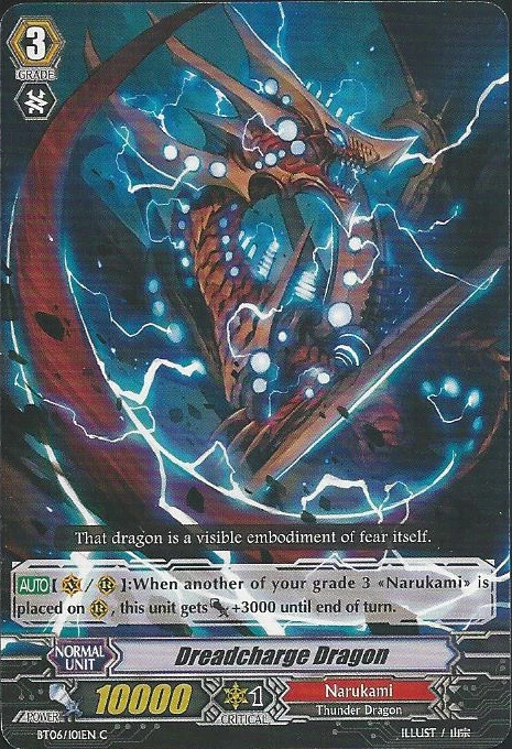 4 x Dreadcharge Dragon - BT06/101EN - C Near Mint / Mint, English - Image 1 of 1