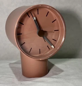 Ikea Bondtolvan Alarm Clock Analog Pale Pink 3¼ x 3½" x 5" Aaron Probyn design - Picture 1 of 6