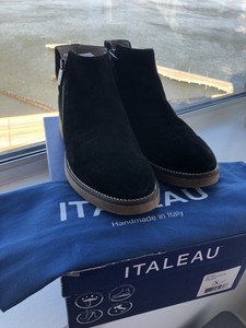 Las mejores ofertas en Plano (menos de 1 pulgadas) Botín negro botas para  mujeres | eBay