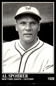 1992 Conlon Collection TSN #602 Al Spohrer - New York Giants