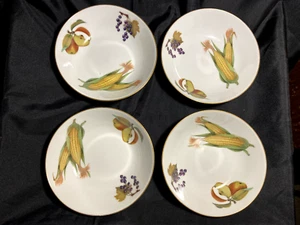 Royal Worcester Salad/Cereal, Bowl(s) Corn/Grape/Apple Pattern-7"-Near Mint - Picture 1 of 8