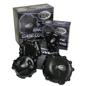 R&G KIT PROTEZIONE CARTER MOTORE PER HONDA CBR 600 RR 2003 > 2006 2 PEZZI - Imagen 1 de 3