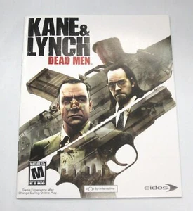 Kane & Lynch Dead Men Instruction Original Manual Booklet - Picture 1 of 1