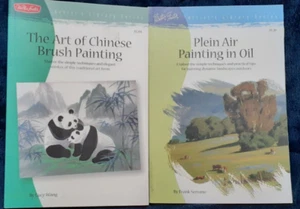 Libro de pintura con pincel chino y pintura al aire libre al óleo - Imagen 1 de 6
