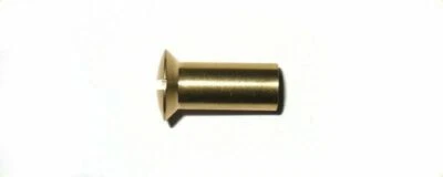 10-50 Stück  Hülsenmuttern M4 M5 M6  mit Schlitz Linsensenkkopf Messing - Bild 1 von 2