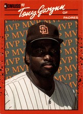 1990 Donruss #BC-4 Tony Gwynn Bonus MVP's