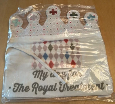 NEW RED ROCK BIRTHDAY SEAT BACK COVER CRWON ROYAL TREATMENT PRINCESS 16" X 17" - Image 1 of 4