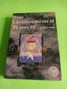 Baraja de Tarot Universal Maxwell Miller De Colección 1995 Completa 74 Cartas + Libro - Imagen 1 de 21