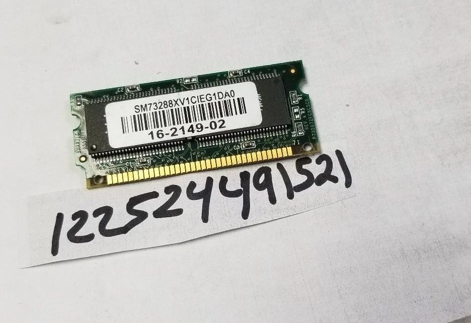 SM73288XV1CIEG1DA0     32MB 72PIN  SODIMM  FLASH   16-2149-02 - Image 1 of 1