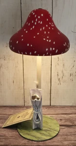 NEW John Derian Red Mushroom Table Lamp Fall/Thanksgiving Rechargeable Target'24 - Picture 1 of 10