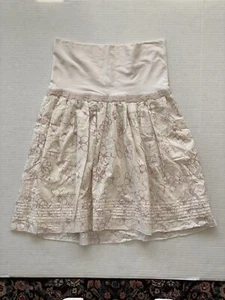 ***EUC*** GapMaternity Off White Skirt Women’s Maternity Size 8 - Picture 1 of 3