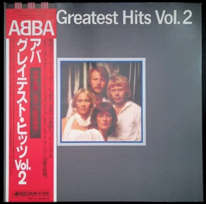 ABBA Greatest Hits Vol. 2 Japan LP 1979 Discomate DSP-5113 + Inserts - Picture 1 of 13