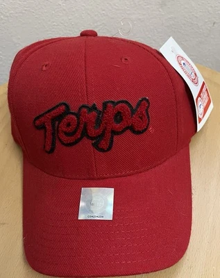 Gorra de Colección Universidad de Maryland Términos Talla Junior con Correa Ajustable Nueva con Etiquetas Foto 1 de 4